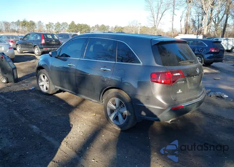 2012 Acura Mdx из США, поврежденный, VIN 2HNYD2H29CH521530